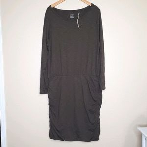 Toad&Co Organic Cotton Outfox Turkish Coffee Dress